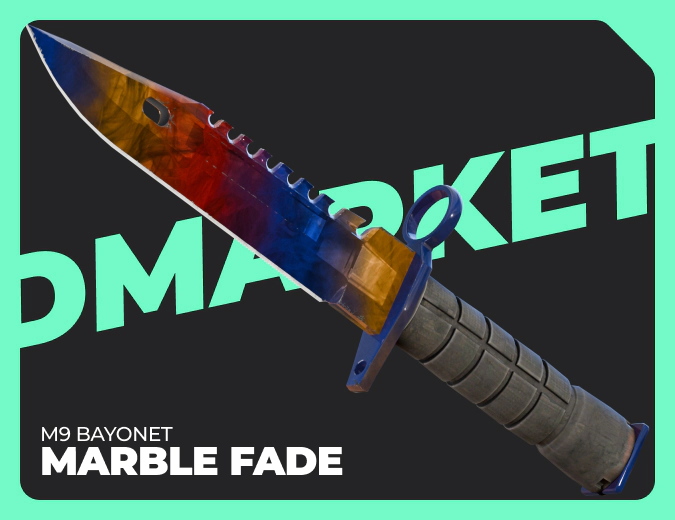 M9 Bayonet Marble Fade
